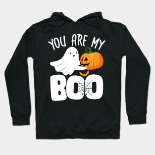 You are my BOO - Matching outfit couple Halloween Hoodie